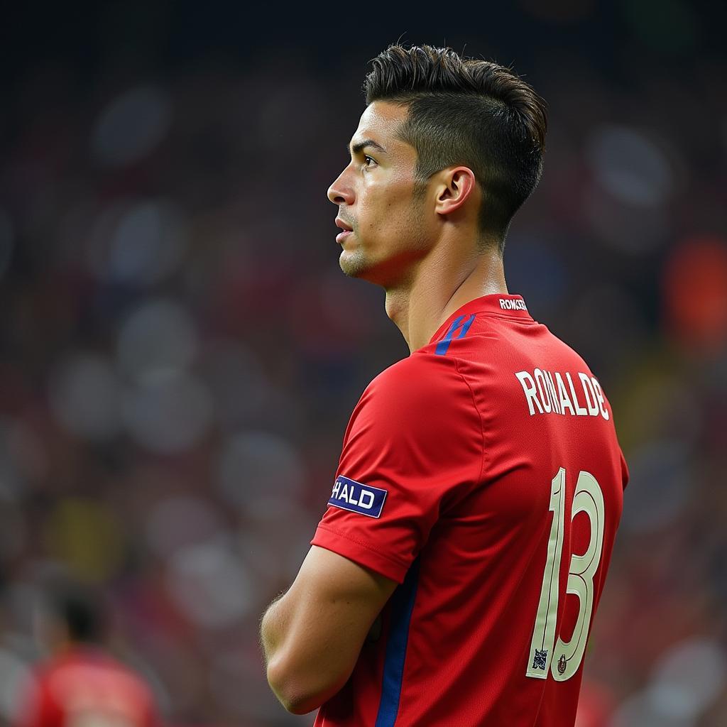 Ronaldo under pressure at the 2006 World Cup