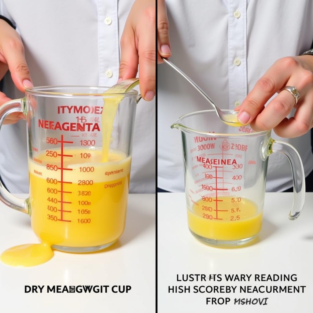 Common Mistakes When Measuring Liquids