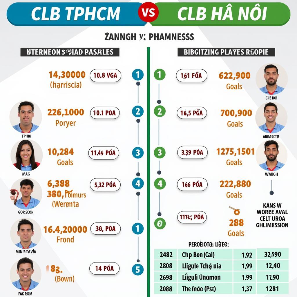 So sánh sức mạnh giữa CLB TPHCM và CLB Hà Nội