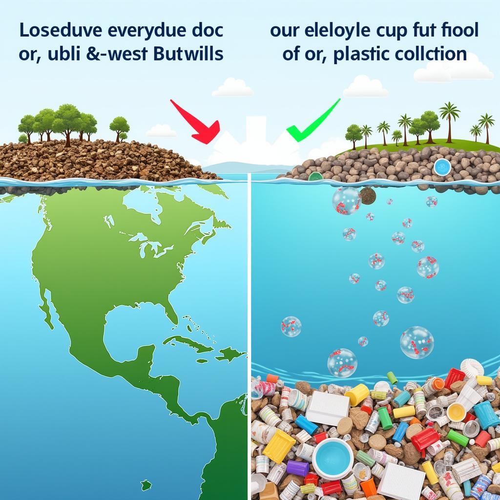 Environmental impact of disposable cups