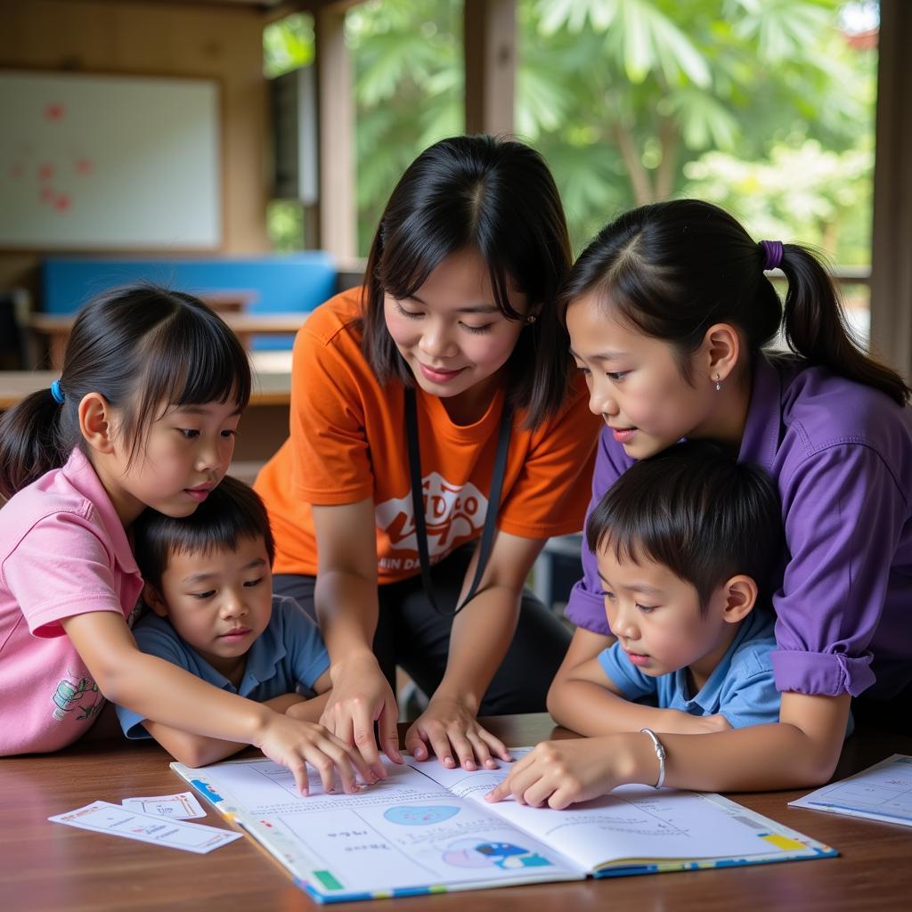 Tham gia clb tình nguyện