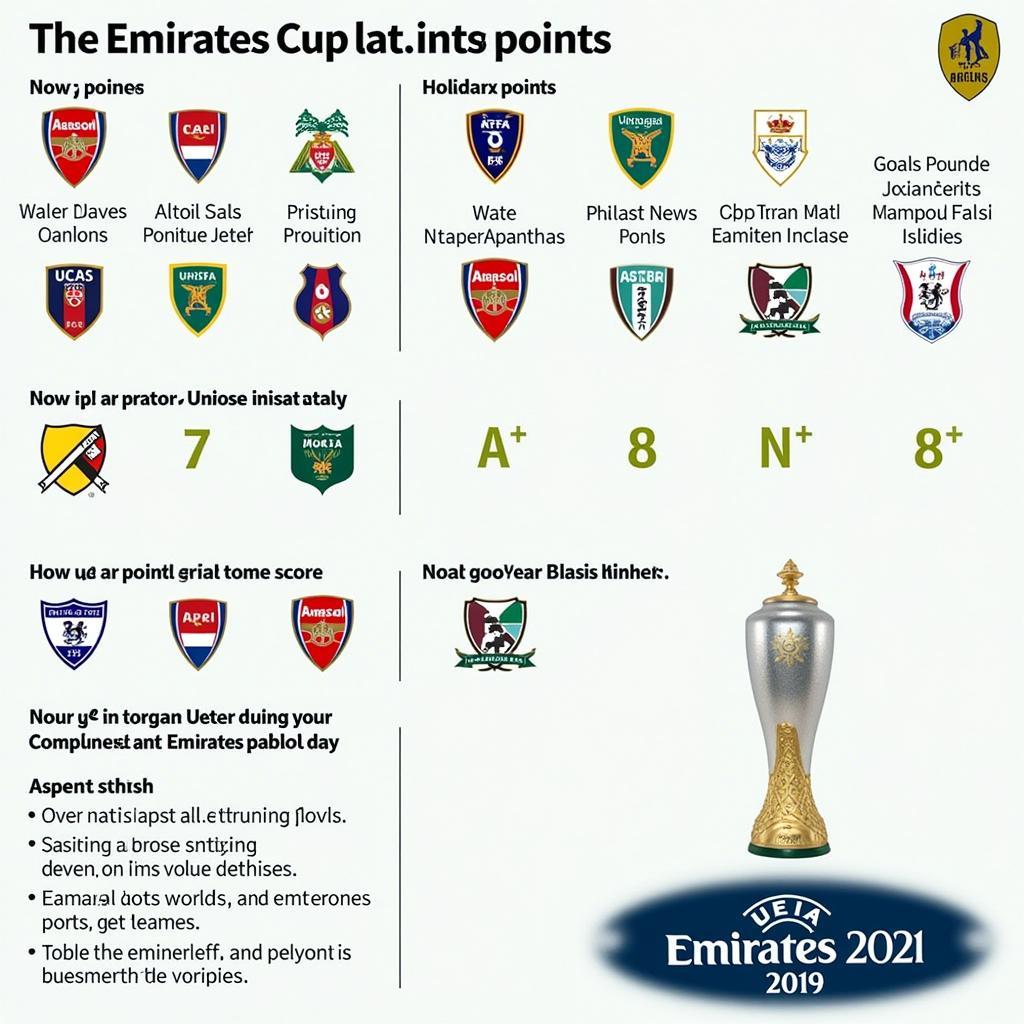 Thể Thức Thi Đấu Emirates Cup