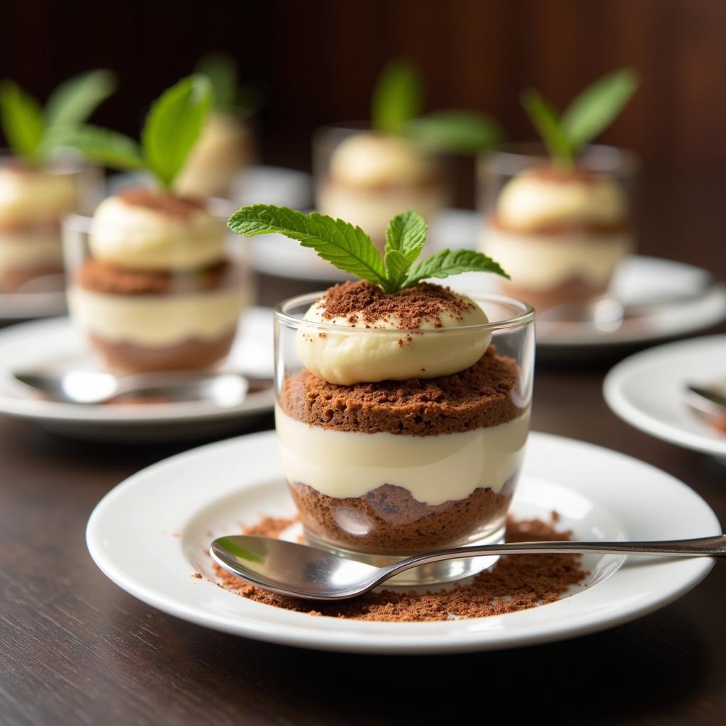 Tiramisu Cups Finished Product