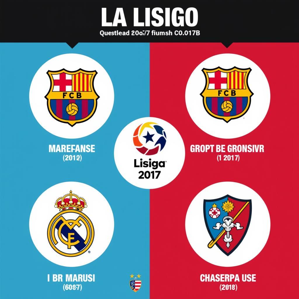 Top 4 La Liga 2017