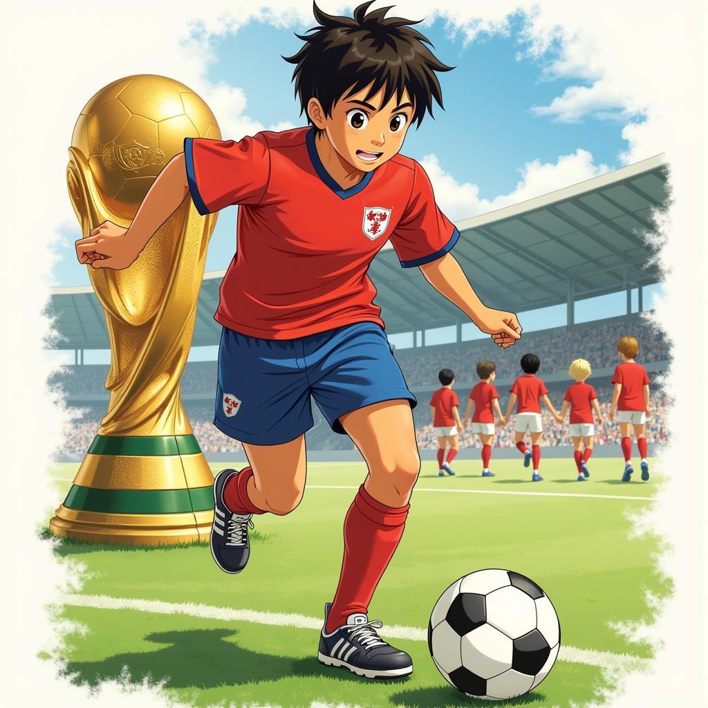 Tsubasa Ozora thời Nango FC và giấc mơ World Cup