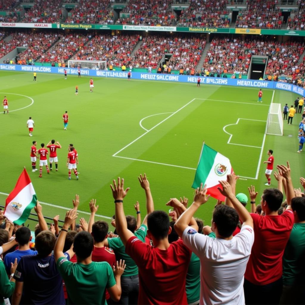 Cổ động viên cuồng nhiệt tại FIFA U-17 World Cup Mexico 2011