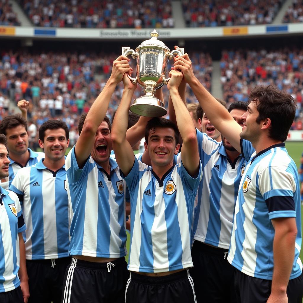 Argentina vô địch U20 World Cup 1995