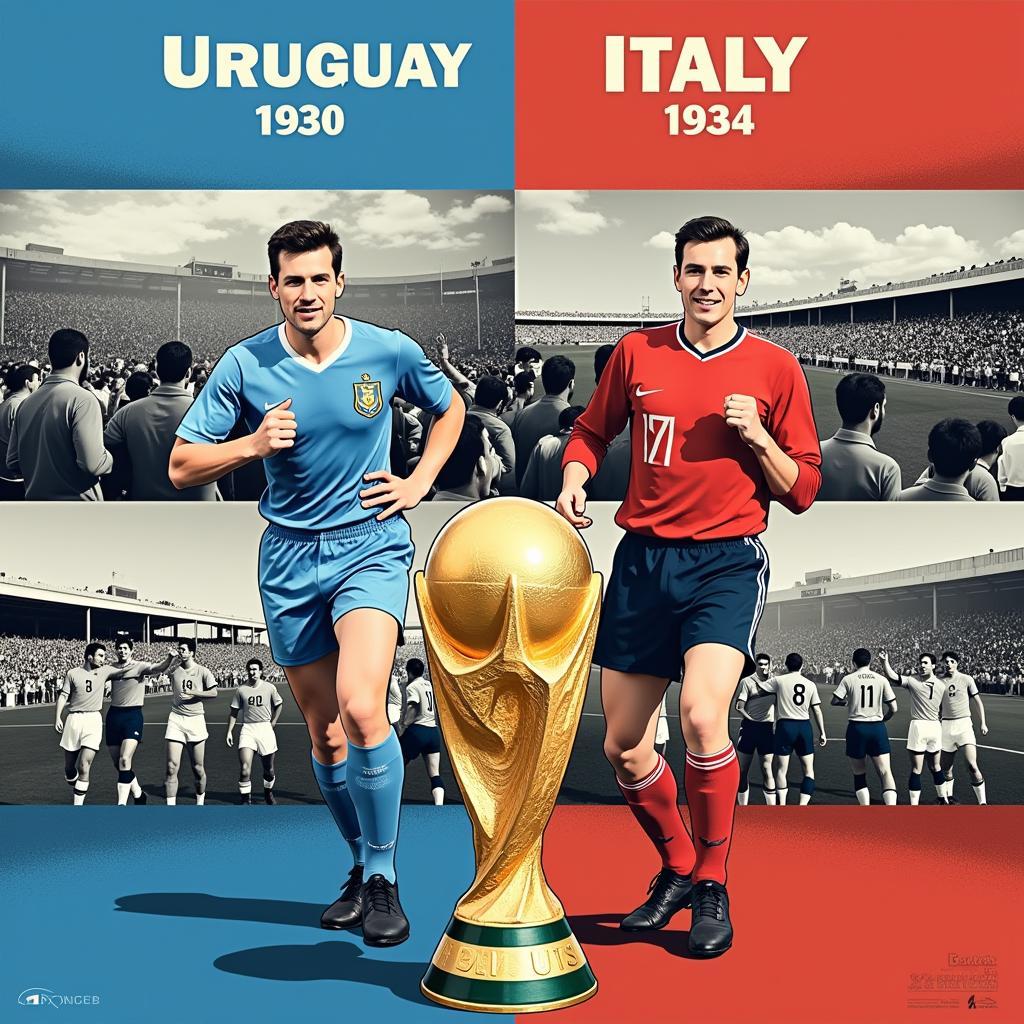 Uruguay and Italy: Early World Cup Champions