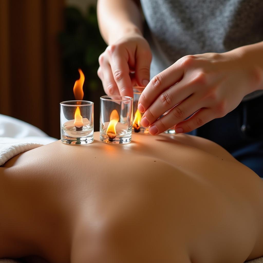 Vietnamese Cupping Therapy Demonstration