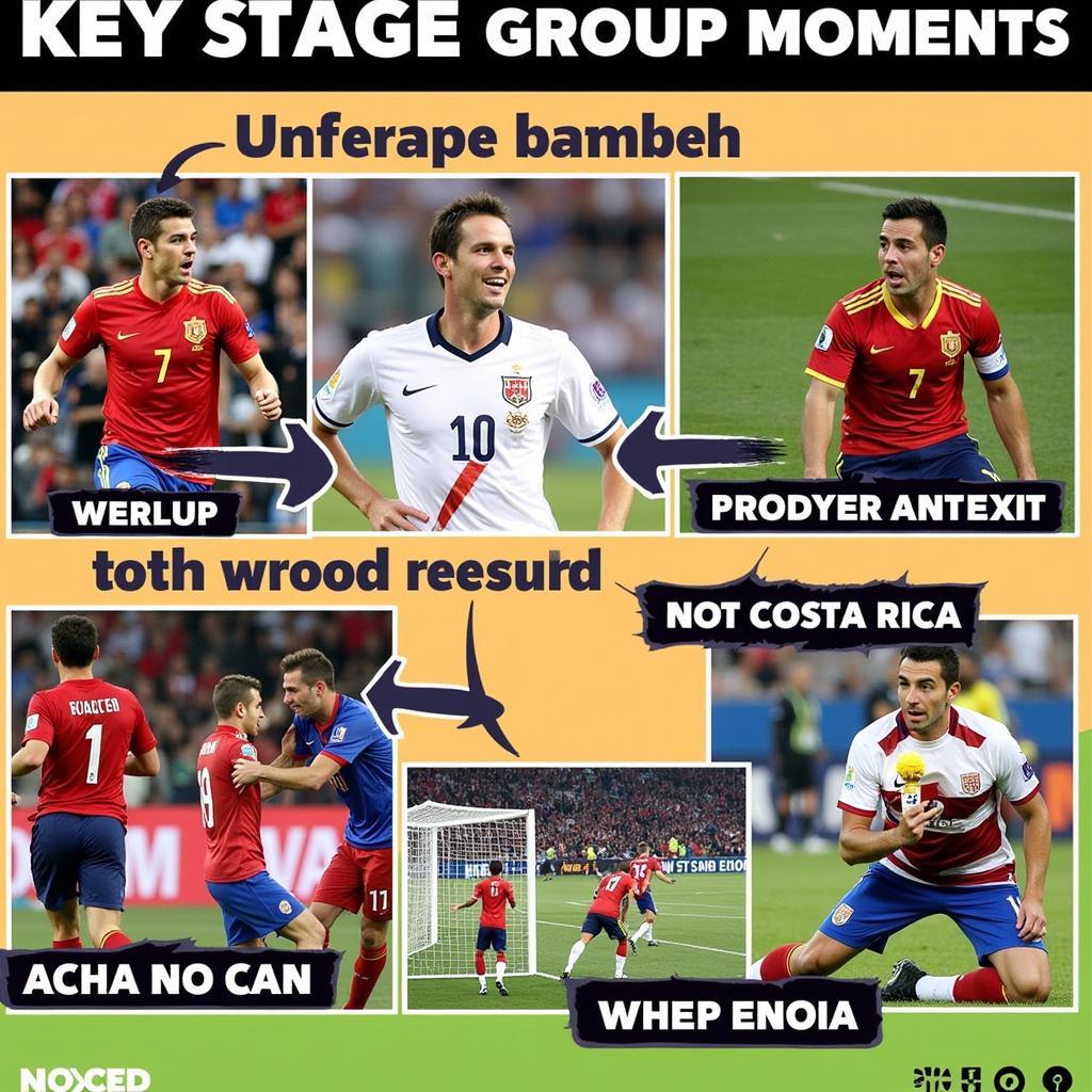 Vòng bảng World Cup 2014 đầy kịch tính và bất ngờ