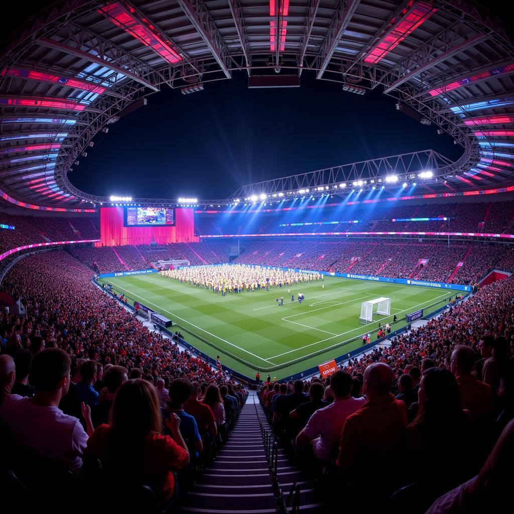 World Cup 2018 Opening Ceremony at Luzhniki Stadium