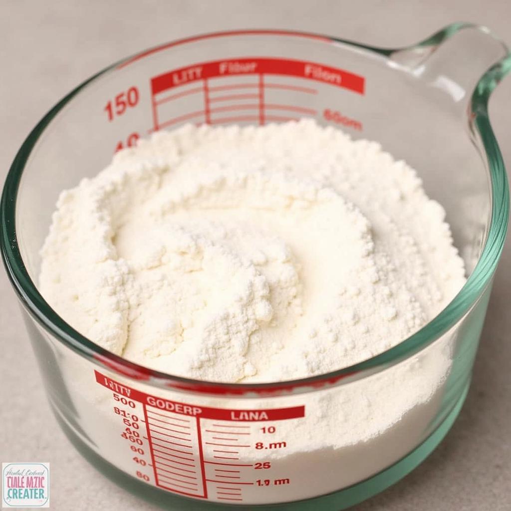 150 grams of flour in cups