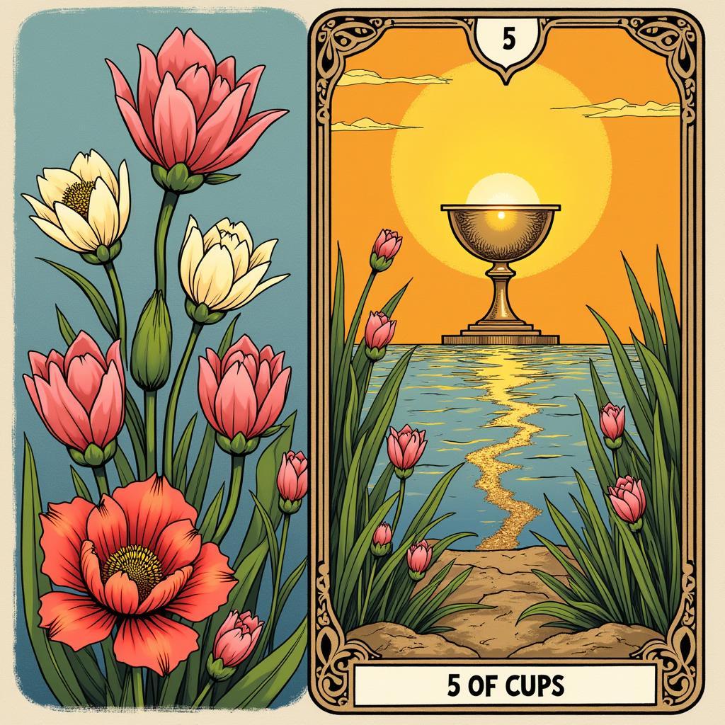 5 of Cups Ngược trong Tình Yêu Đơn Phương