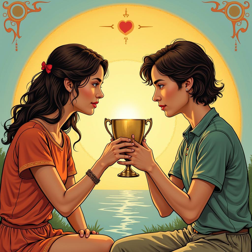 The 9 of Cups in Relationships: A Loving and Generous Partner