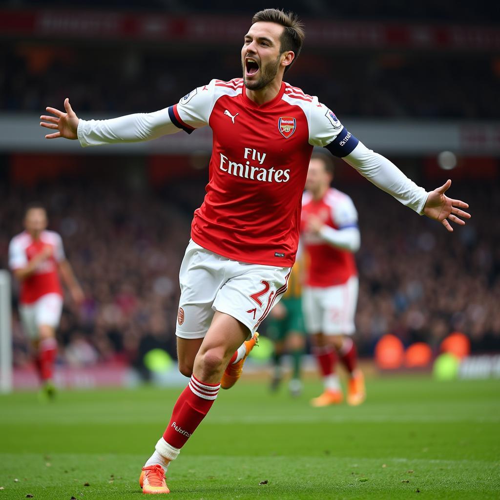 Aaron Ramsey ghi bàn thắng vàng FA Cup 2014