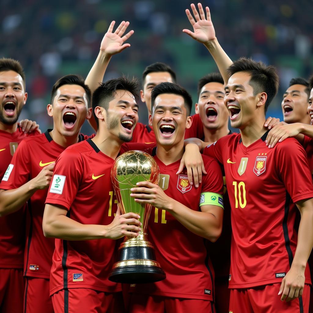 Ảnh Chúc Mừng Chiến Thắng AFF Cup 2018