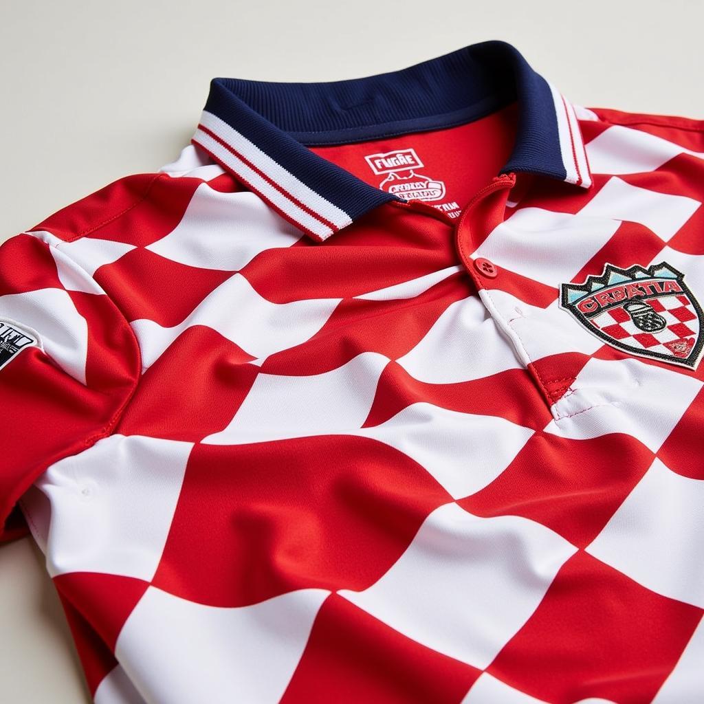 Áo World Cup 2018 Croatia: Thiết kế