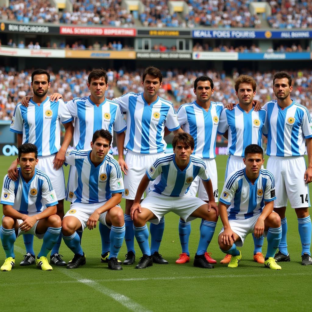 Argentina 2006 World Cup Team Photo