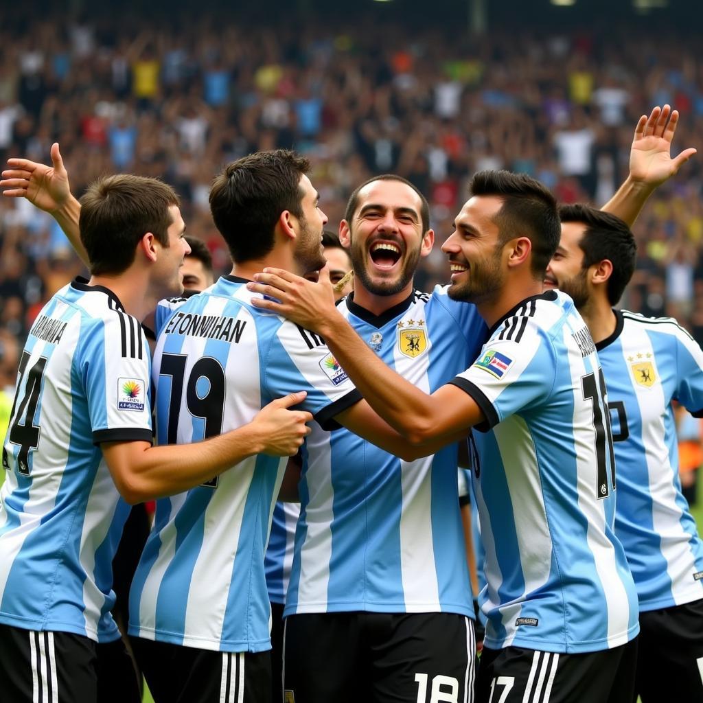 Argentina vượt qua vòng loại World Cup 2014