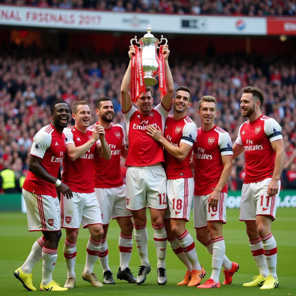 Arsenal vô địch FA Cup 2016-2017