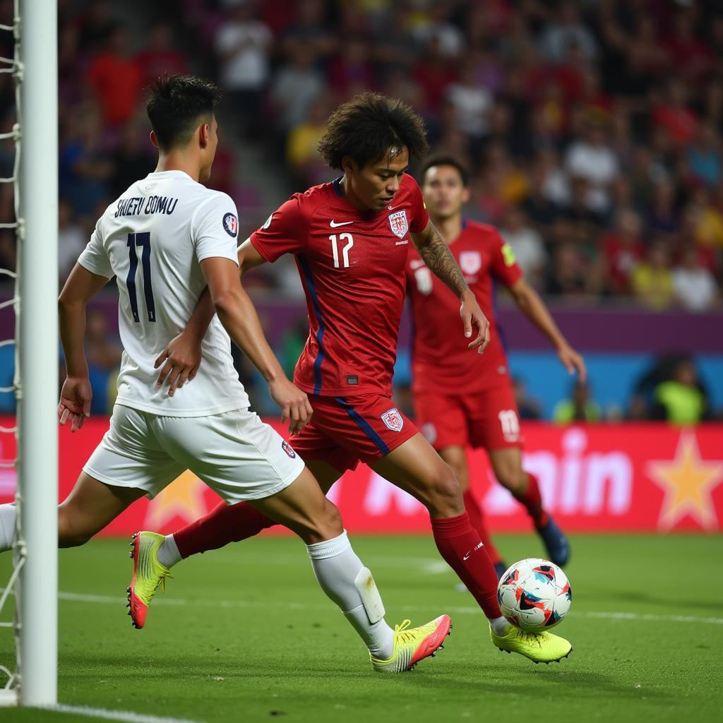 Bàn thắng của Ritsu Doan tại Asian Cup 2019