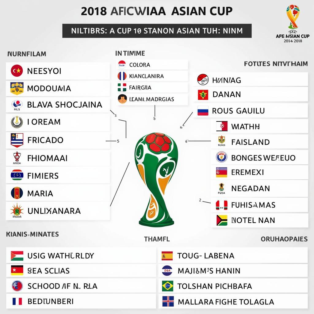 Phân tích bảng đấu Asian Cup 2018