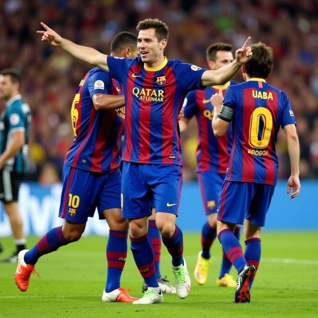 Barcelona vs Quảng Châu Evergrande tại bán kết Club World Cup 2015