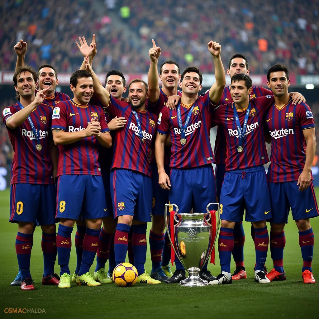 Barcelona vô địch Cup C1 2011