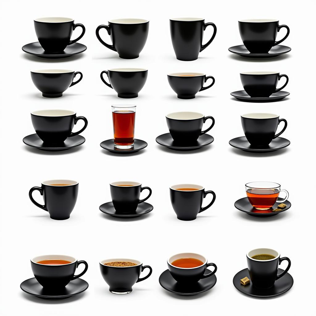 Hình ảnh đa dạng của black tea cup PNG