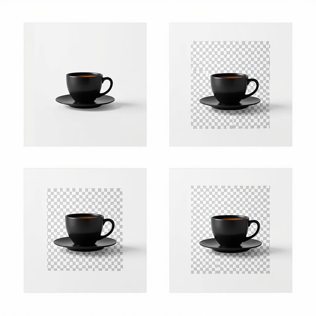 Ứng dụng Black Tea Cup PNG trong thiết kế web