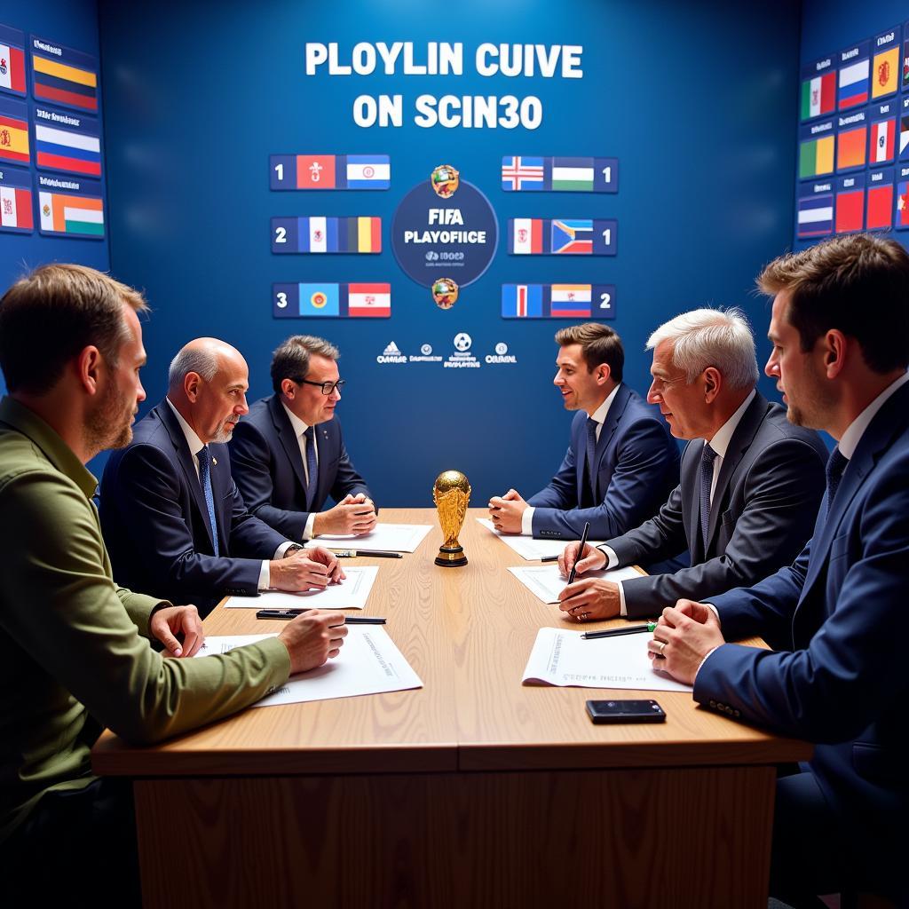 Lễ bốc thăm play off World Cup 2022 khu vực châu Âu