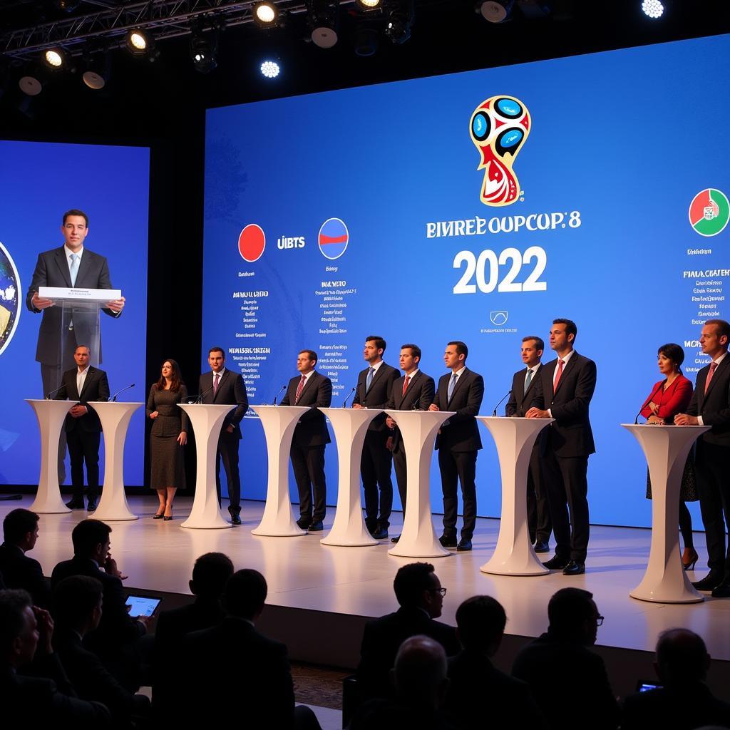 Lễ bốc thăm vòng loại 3 World Cup 2022