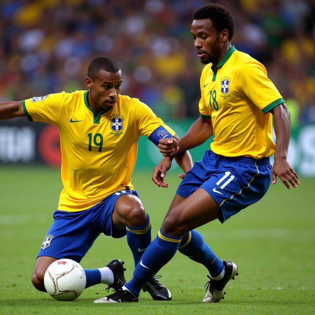 Brazil 2002 Defense in Action