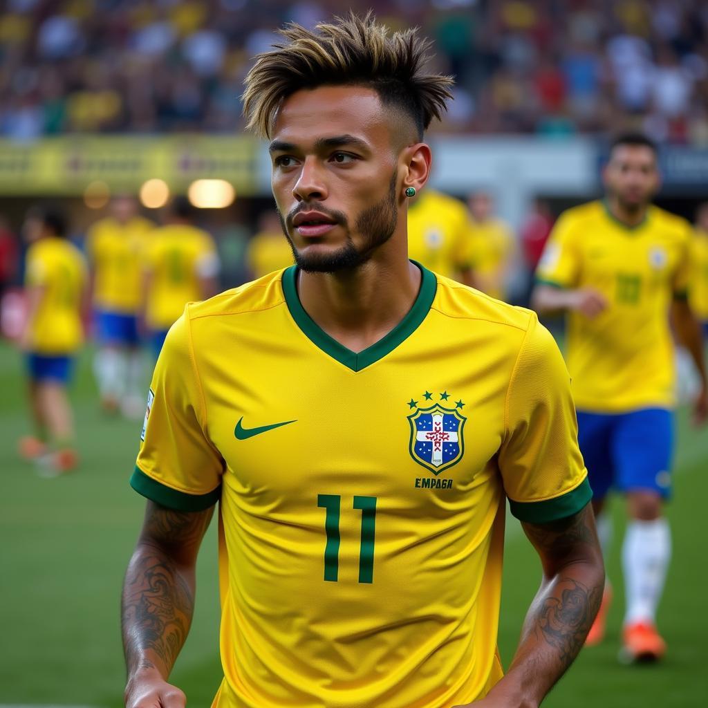 Neymar dẫn dắt Brazil tại World Cup 2018