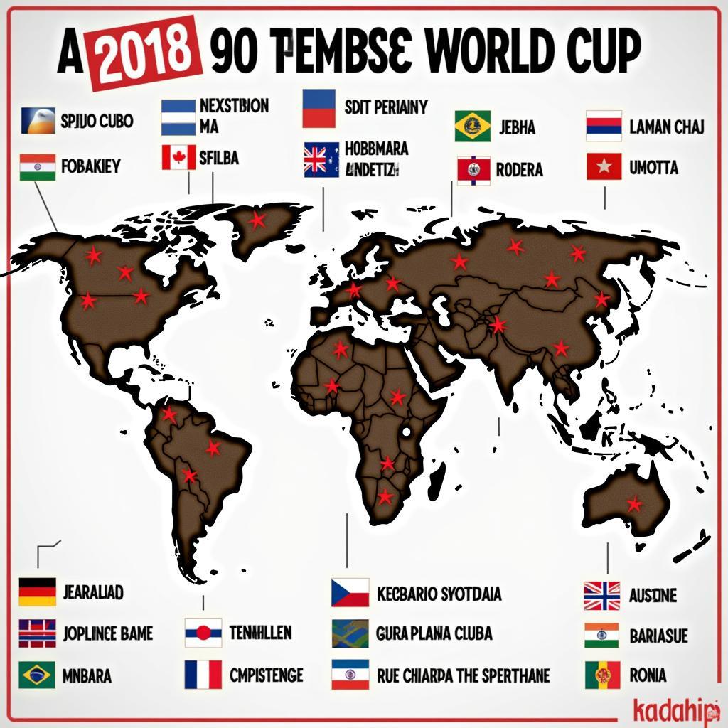 Các đội bóng tham dự World Cup 2018