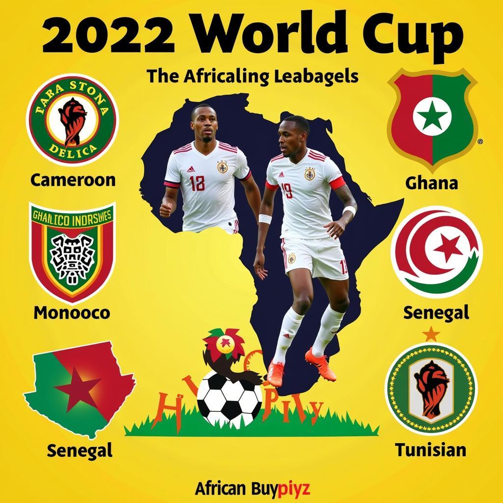 Các đội bóng châu Phi tại World Cup 2022