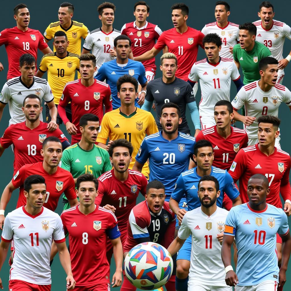 Các đội tuyển tại Asian Cup 2019