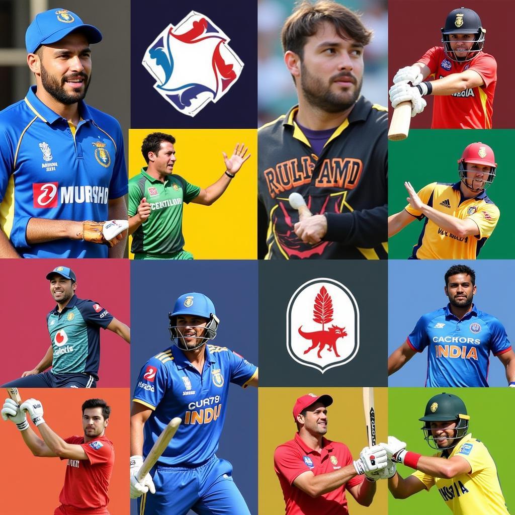 Các đội tuyển tranh tài tại ICC Cricket World Cup