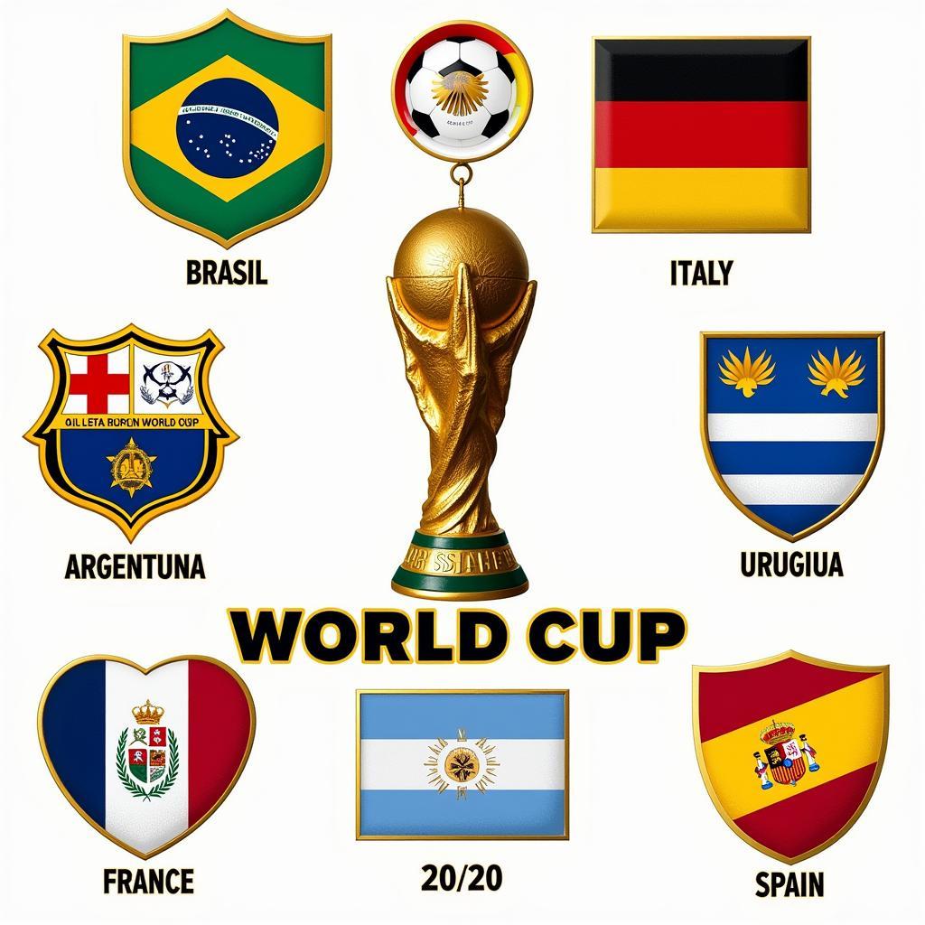 Teams that have won the World Cup