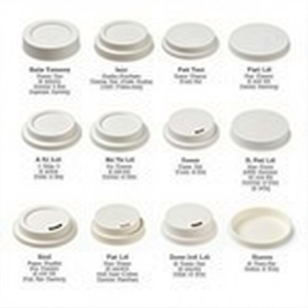 Different Types of Lids for Paper Cups