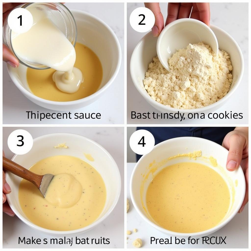 Common Baking Scenarios Using 1/4 Cup of Flour