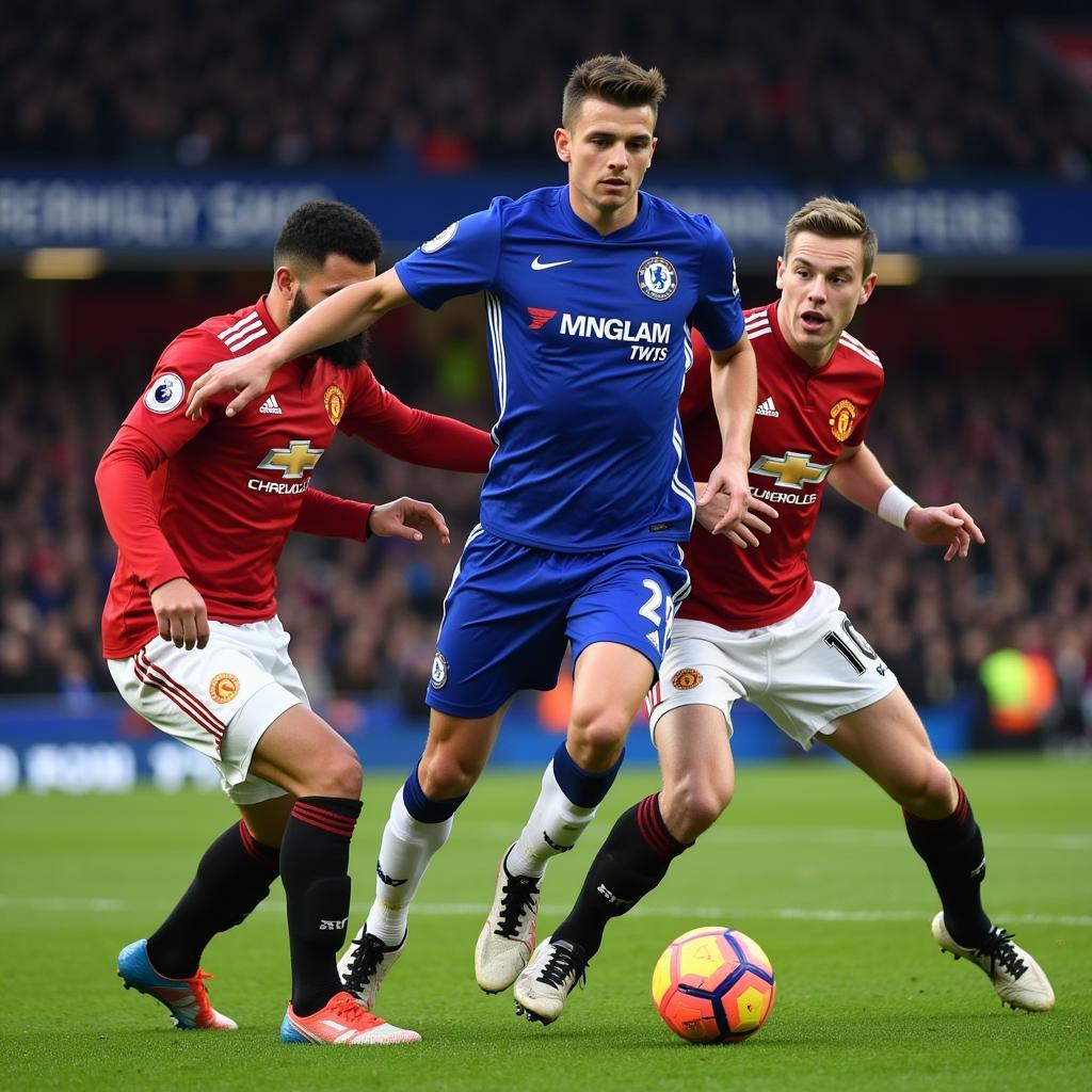 Chelsea và Manchester United đối đầu trong trận chung kết FA Cup.