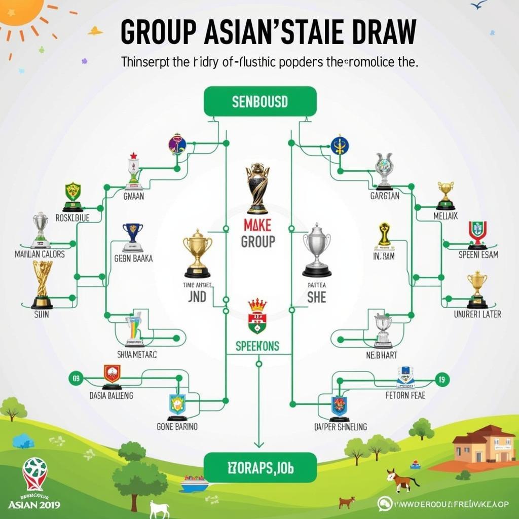 Bảng đấu Asian Cup 2019