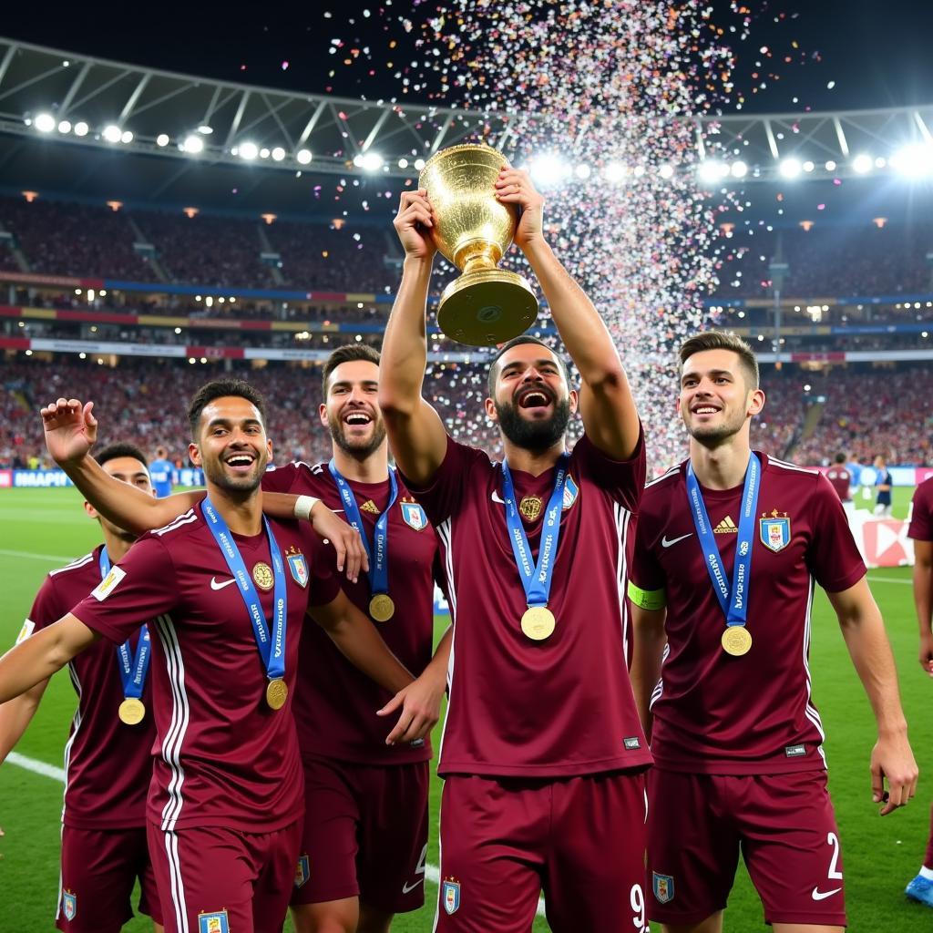 Qatar Vô Địch Asian Cup 2019