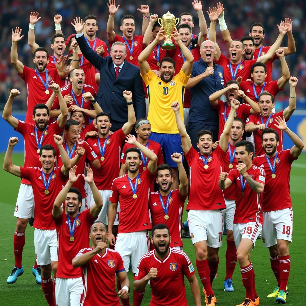 Khoảnh khắc chiến thắng World Cup