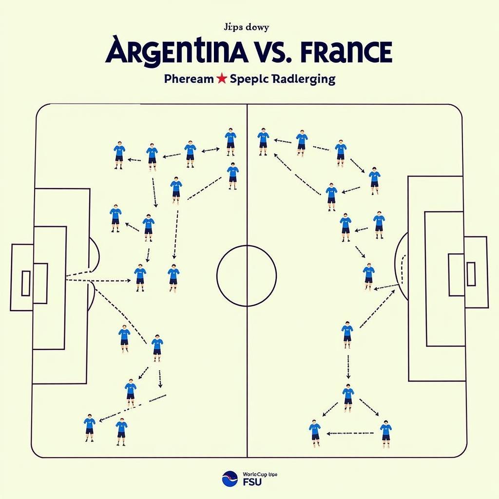 Chiến thuật của Argentina và Pháp trong trận chung kết World Cup 2022