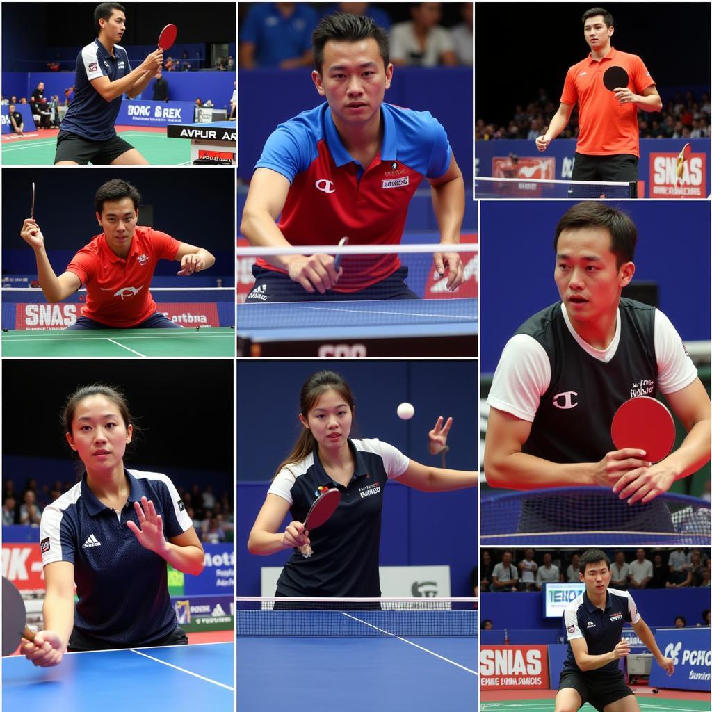 Chiến thuật đỉnh cao tại Table Tennis World Cup