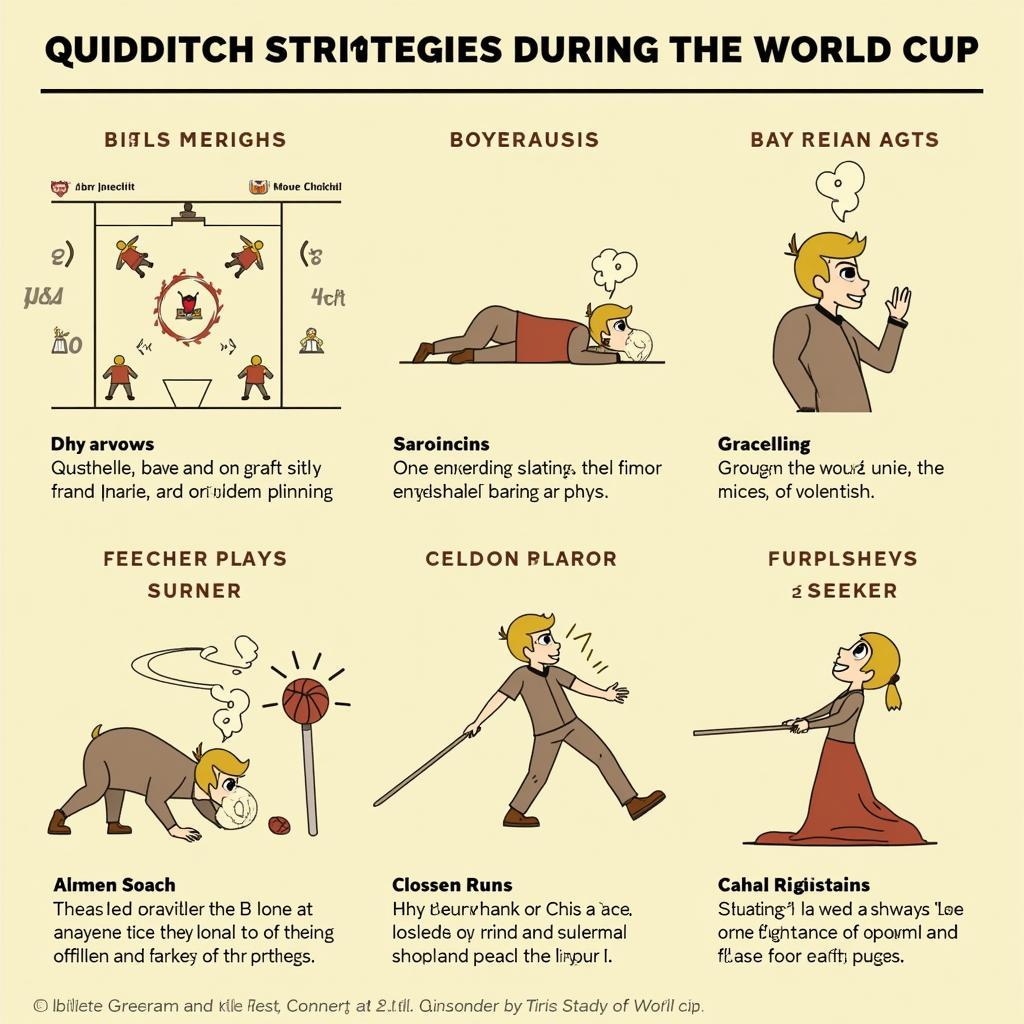 Chiến thuật Quidditch đa dạng và kịch tính tại World Cup