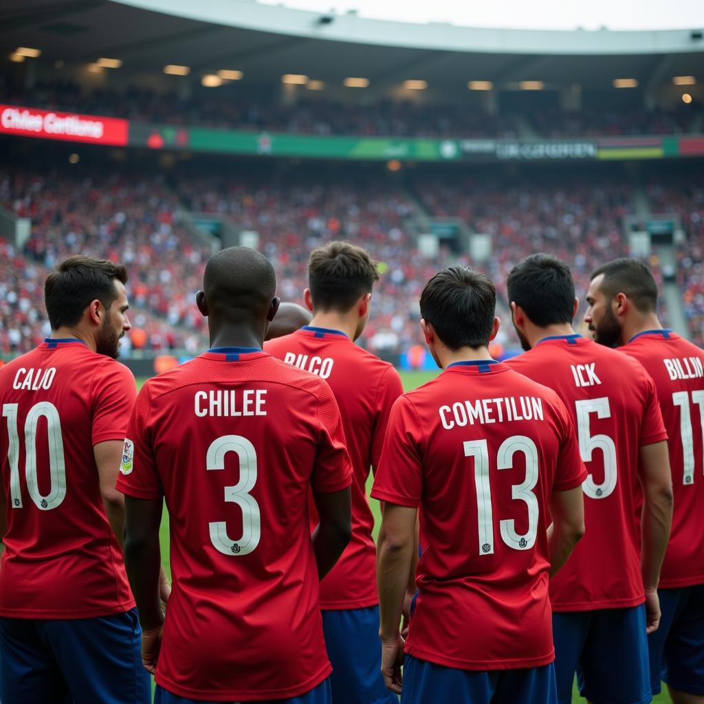 Chile vắng mặt tại World Cup 2018