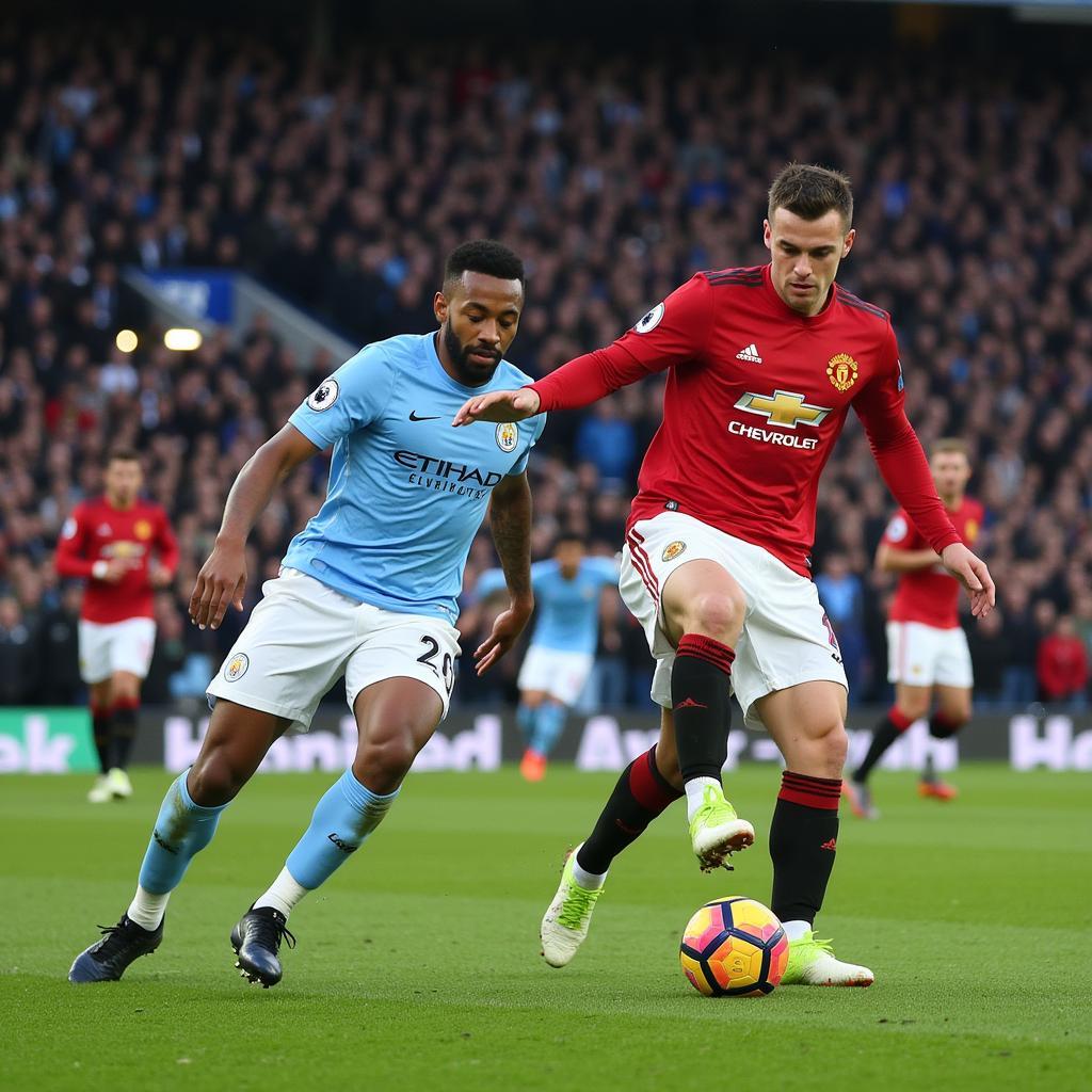 Trận chung kết Cup FA 2023 giữa Manchester City và Manchester United